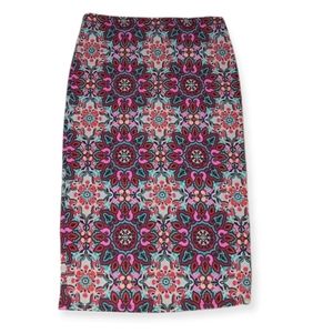 SAY ANYTHING boho colorful skirt size medium